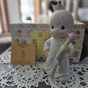 Precious Moments Boy Figurine "A Prince of a Guy"